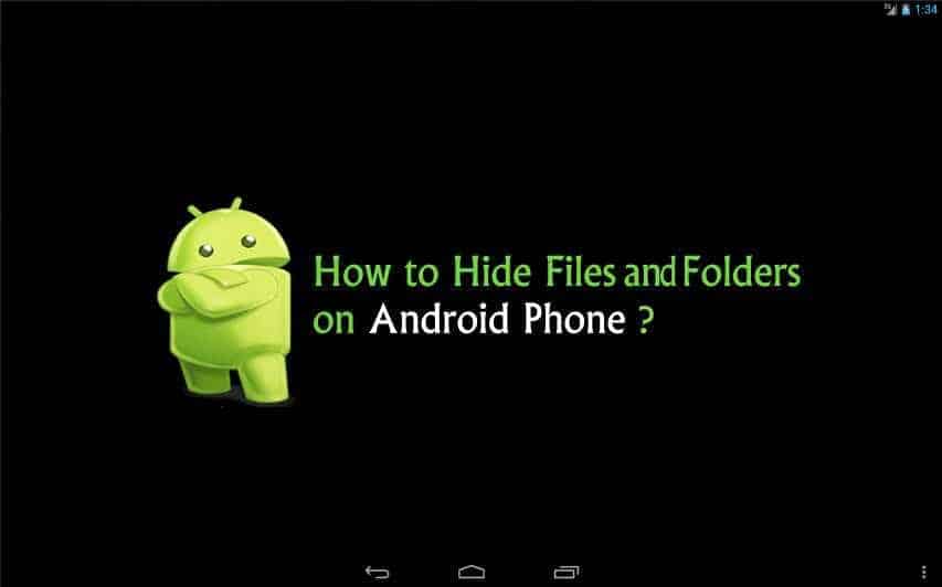 android hide photo folder