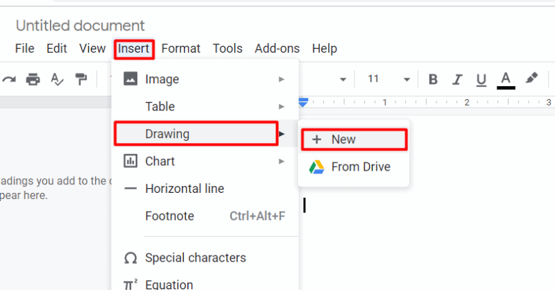 how do you add a text box in google docs