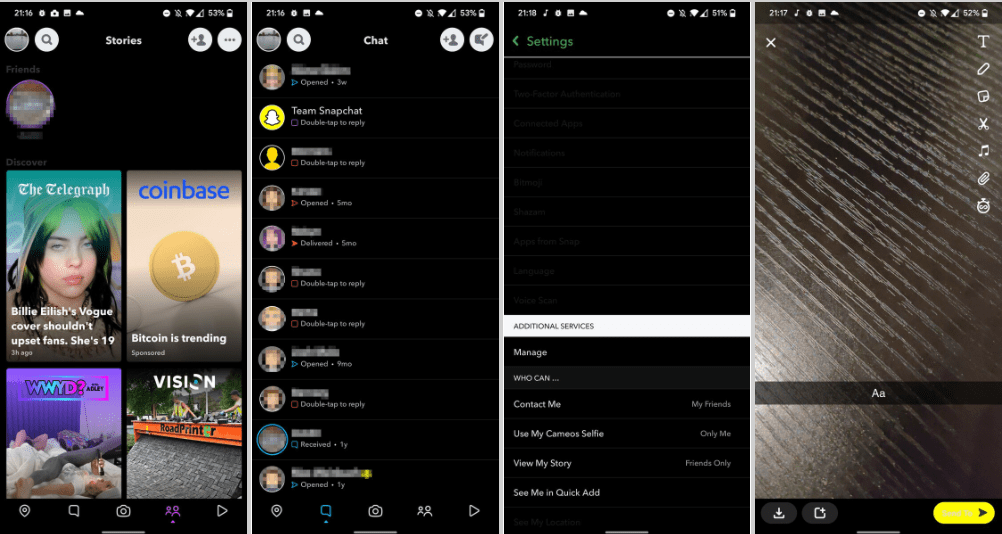 Enable Dark Mode On Snapchat For Rooted Android Devices